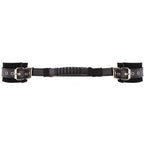 Cintura con manette Adjustable Leather Handcuffs - Black