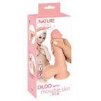 FALLO REALISTICO CON VENTOSA DILDO WITH MOVEABLE SKIN