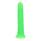 FALLO REALISTICO CON VENTOSA SLIM DILDO SUCTION CUP GITD 20 CM NEON GREEN