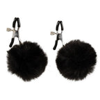 Pinze per capezzoli con pompon Magic Shiver