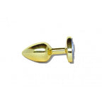 PLUG ANALE GODO DI+ PICCOLO IN METALLO DORATO