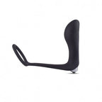 PLUG ANALE VIBRANTE STIMOLATORE PROSTATA P-RING CON ANELLO FALLICO