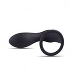 PLUG ANALE VIBRANTE STIMOLATORE PROSTATA P-RING CON ANELLO FALLICO