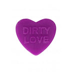 SAPONE A CUORE HEART SOAP - DIRTY LOVE - LAVENDER SCENTED