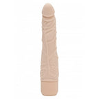 VIBRATORE VAGINALE ANALE REALISTICO SLIM DILDO FALLO VIBRANTE IN SILICONE SKIN SEX TOYS GET REAL